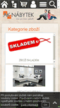 Mobile Screenshot of ak-nabytek.cz